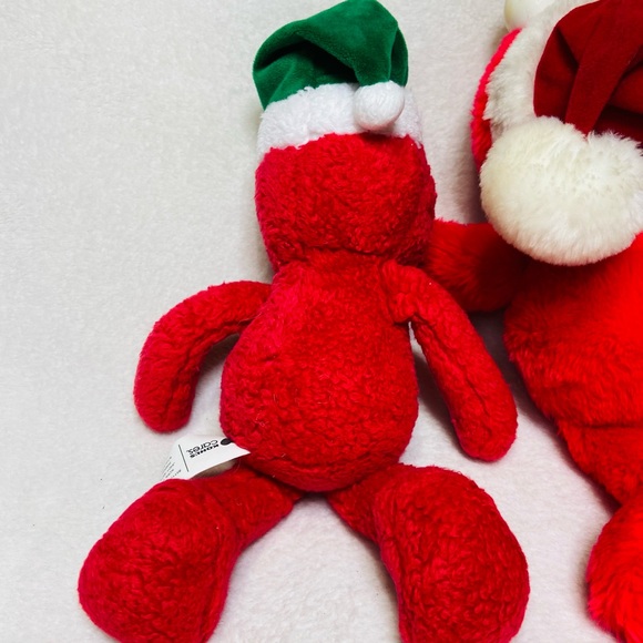 Sesame Street Christmas Elmo Plush Toys 1996 Elmo Plush - Picture 4 of 8
